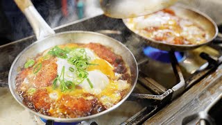 「光速カツ丼」大行列をこなす職人技に密着！！吉兵衛　三宮本店 Katsudon Japanese Street Food