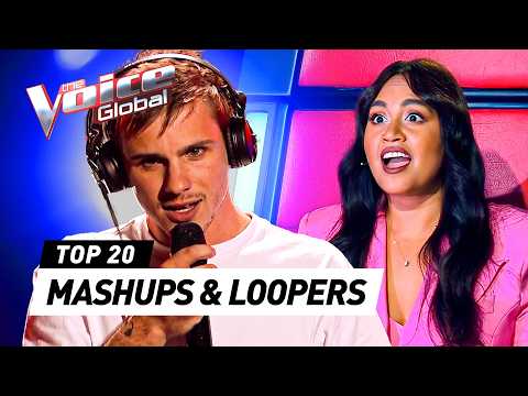 Sensational MASHUPS & LOOPING Artists on The Voice!