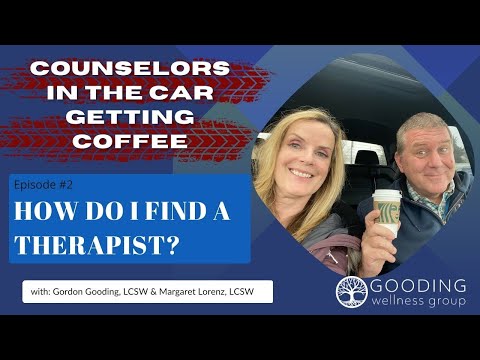 Counselors in the Car Getting Coffee: How Do I Find a Therapist?