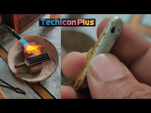 Melting Silver | Making Silver Bar | Gold Smith Work