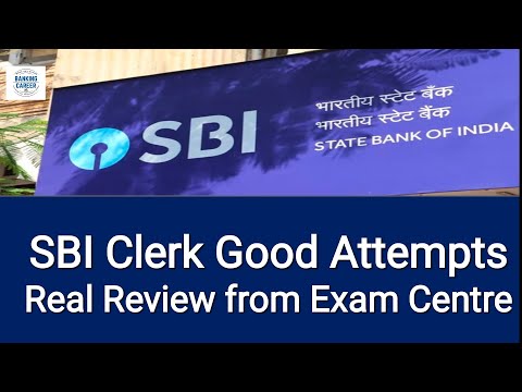 SBI Clerk good Attempts II Cut Off First Shift 19 Nov