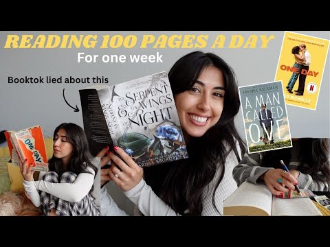 Cozy reading vlog 🧸📚100 pages a day for a week challenge *spoiler free*