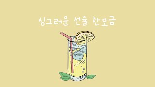 기분 전환하기 좋은 음악 🍋 산뜻함 가득한 피아노