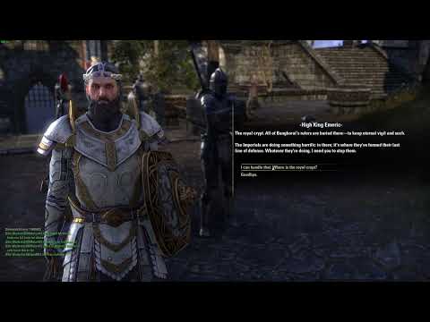 Elder Scrolls Online - Storming the Bankorai Garrison and Southern Bangkorai