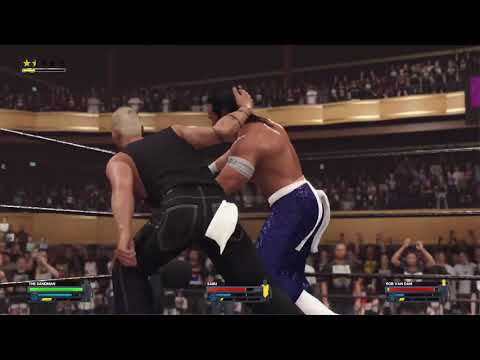 WWE 2K24 - Tiitle shot Tuesday - Triple threat Match ECW