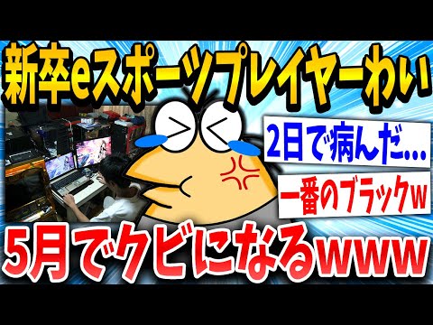 【2ch面白いスレ】プロゲーマーわい「よっしゃ！ゲームが仕事とか楽すぎぃw」スレ民「仕事舐めすぎw」→結果www【ゆっくり解説】