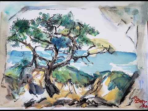 Masters Study Class with Rob Sherrill: Paint Pine Trees like John Marin