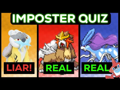 Pokédex Imposter Quiz! Which Pokédex is LYING? - Johto Region