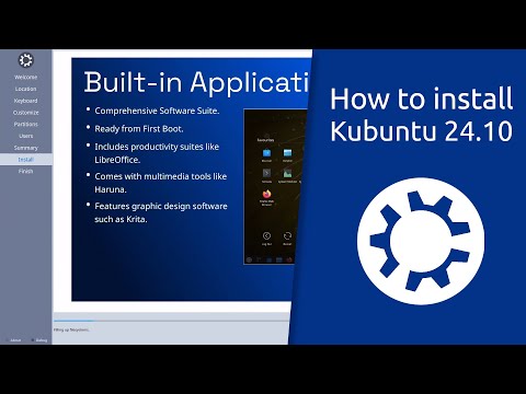 How to install Kubuntu 24.10