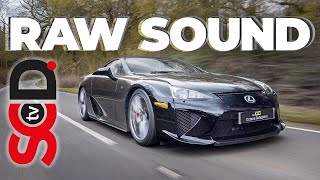 Lexus LFA V10 PURE SOUND at 9400 RPM + Porsche Carrera GT REV BATTLE! | Supercar Driver