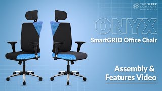 How To Assemble SmartGRID ONYX Office Chair | Chair Installation Guide | The Sleep Company