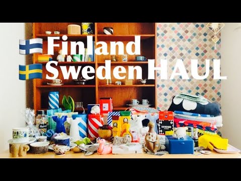 ［2024年］フィンランド & スウェーデン旅行の購入品紹介🇫🇮🇸🇪