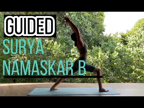 20 MIN GUIDED SURYA NAMASKAR FOR STRENGTH AND POWER,