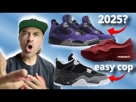 Purple Travis 4s for 2025? Nike go 3D and the fear 4s BRICKED!