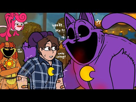 Catnap But He Meet His Human Past Self ?! - Poppy Playtime Chap 3 (AU) // SILLY ANIMATIONS