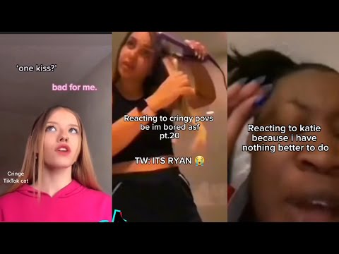 11 minutes of reacting to cringe tiktok povs cause I am disturbed by them