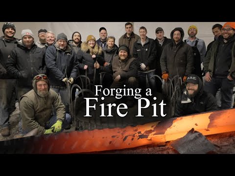 Forging a Giant Firepit - Group Forge Project