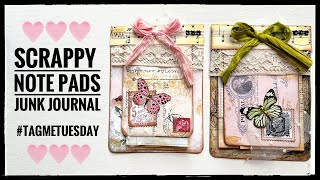 Scrappy Note Pad - #tagmetuesday