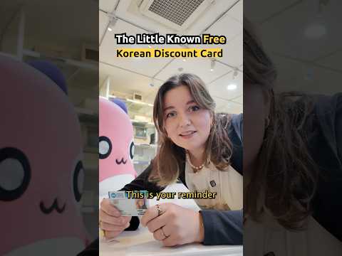 The Little Known FREE Korean Discount Card