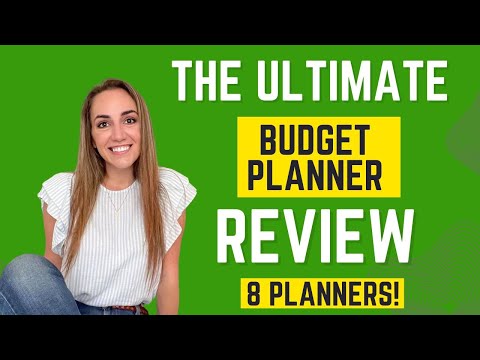 The Ultimate Budget Planner Review | Showcasing 8 Budget Planners!