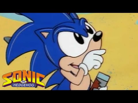 The Adventures of Sonic The Hedgehog | Mad Mike, Da Bear Warrior | Classic Cartoons For Kids