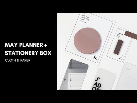 Stunning Stationery Subscription Box Unboxing | Cloth & Paper