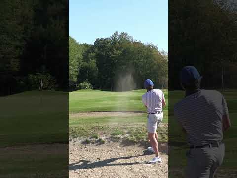 How did I do? #golf #golfshot #bunkershot #golfishard #golfclips