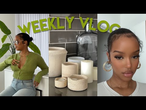 VLOG 23 | RETAIL THERAPY, FLUFFY BABY HAIR TUTORIAL, CONTENT DAYS + MORE