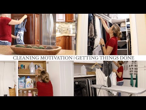 DAILY CLEANING MOTIVATION | HOMEMAKING | GETTING THINGS DONE