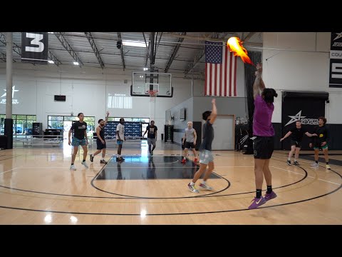 VERY CHILL 5v5 Against EX D1 & Juco Hoopers!