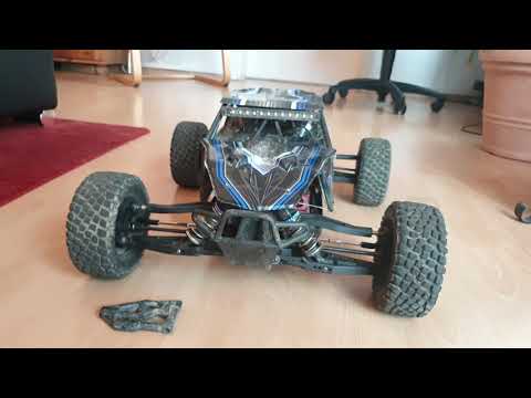 RC Reely Raptor 6S 1:8 nach Umbau (Spurverbreiterung)