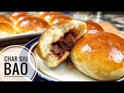 Bake Pork Bun (Char Siu Bao)｜Dim Sum Recipe 叉燒包