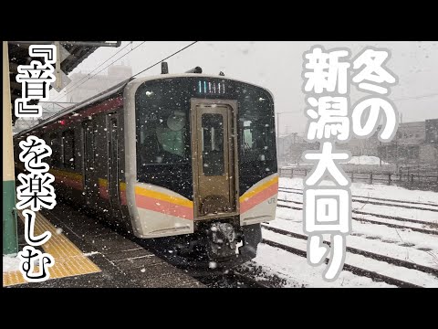 【n回目の大回り】冬の新潟大回り乗車の旅(BGMなし)