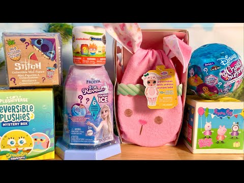 Asmr baby born, SpongeBob, Frozen, Peppa Pig, stitch surprises