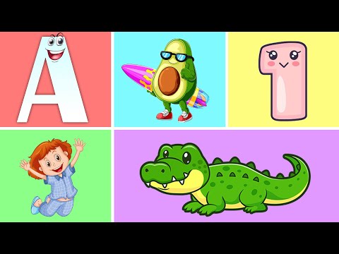 Learn ABC Phonics Numbers| Preschool Learning Videos For 3 Year Olds | #kidsvideos