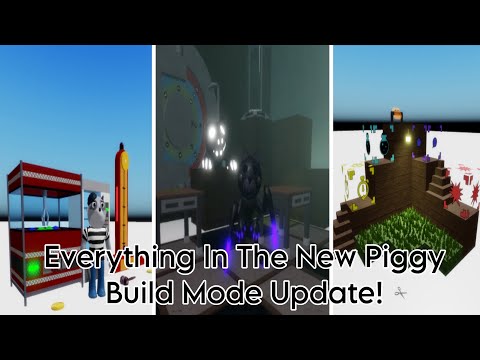 Everything In The New Piggy Build Mode Update!