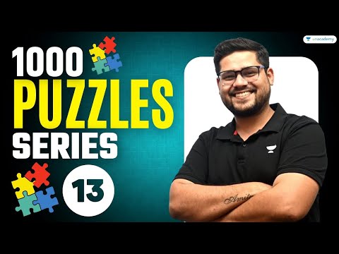 (Class-13) 1000 Puzzle Series | Reasoning For Bank Exams 2023 | Ankush Lamba | Bank Pro