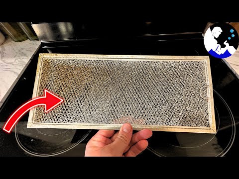 How to Clean a Greasy Range Hood Filter