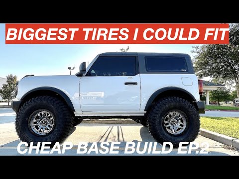 Turning a 2022 Bronco Base into a Monster😂| Bronco Build Ep.2