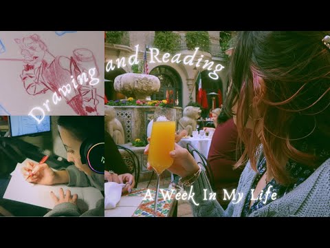 A week in my life drawing comics, reading, and writing | Studio Weekly Vlog #5