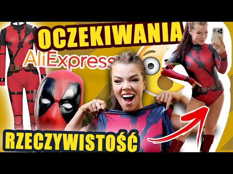 Strój na HALLOWEEN z ALIEXPRESS za 70zł?! | ZOBACZ CO DOSTAŁAM ! 🤯😳|  Jestem w szoku!