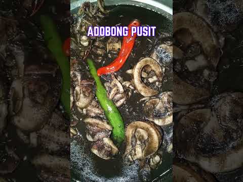 Exploring The Richness of Filipino Squid Adobo (Adobong Pusit) Filipino Cuisine #foodlovers #asmr