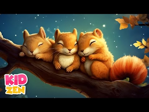 12 Hours of Relaxing Baby Music: Squirrel Habits | Piano Music for Kids and Babies