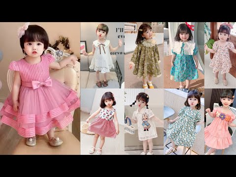 New Short Sleeve Frock Design for Babies/Cute Summer Frocks//Baby Girl Frocks Design Ideas