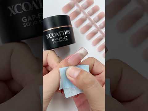 Nail strong test💪🏻How to apply Gap Filled Solid Gel💅🏻 #nails #naildesigns #nailart