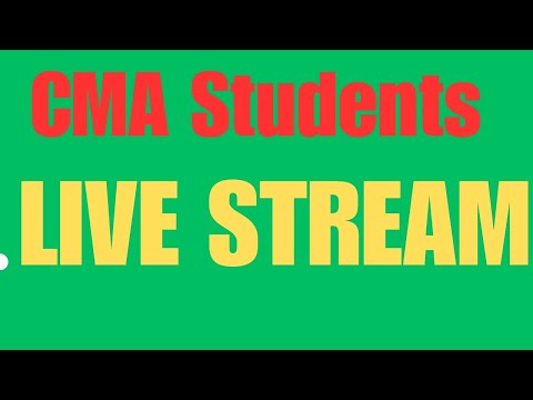 Join CMA Students Fast Lets Discuss| Relax to Our Study #cma #live #livestream #viral #cmaexamjune24