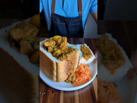 Bunny Chow 🇿🇦 #shorts #bunnychow #southafrica