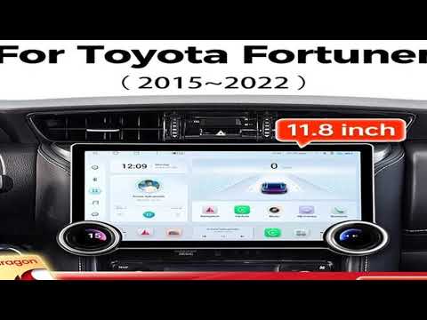 Ainavi 11.8inch Multimedia Player For ToyotaToyota Fortuner 2015-2022 Carplay Android Auto