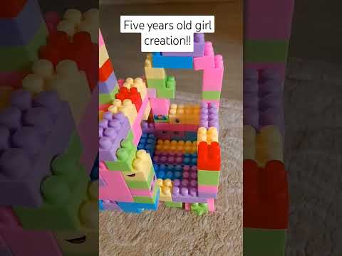 A little kid did this! #blocks #buildingblocks  #buildingblocksforkids#toy #toyblocks #toys #shorts