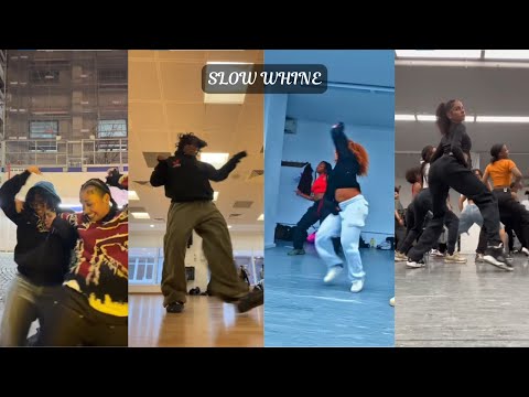 Dance Hall Slow Whine | New TikTok Popular Dance Challenge 2024 - TikTok Choreography Dance